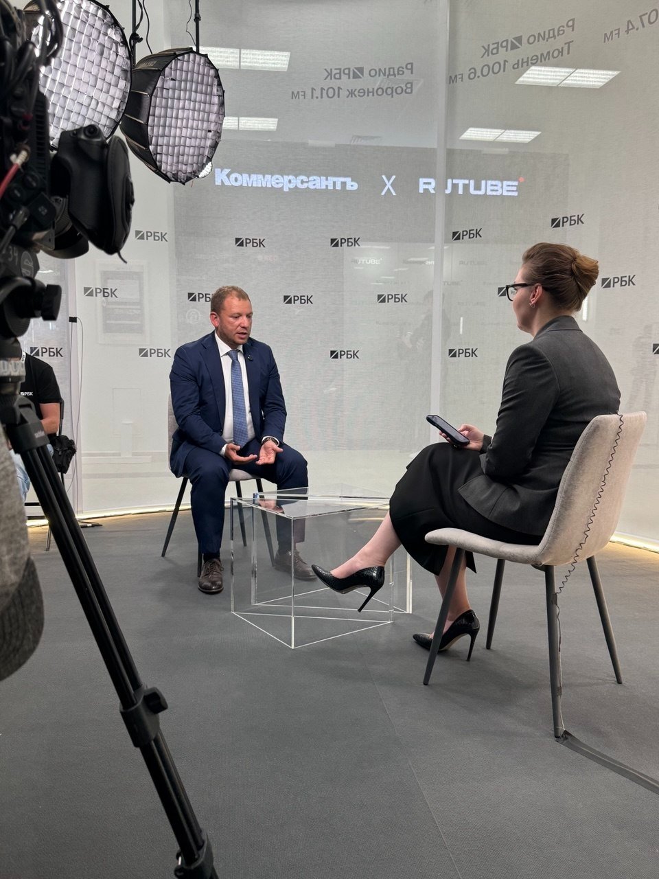 Станислав Тывес в студии РБК на ВЭФ 2026