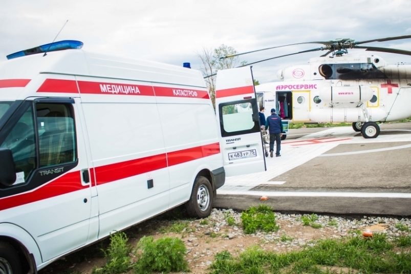 Санитарная авиация Пресс-служба правительства Забайкальского края