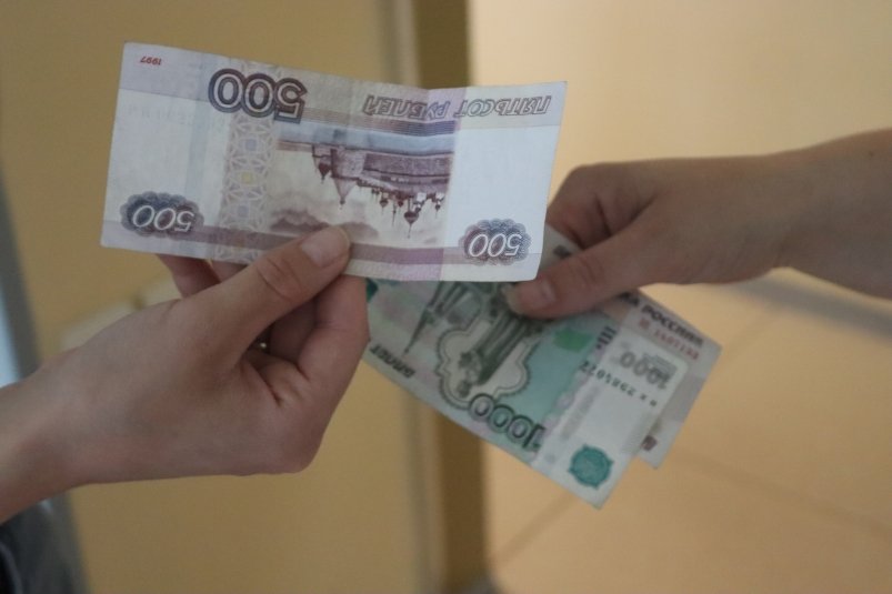 Деньги в руках Долгополова О. А., ИА UssurMedia.ru