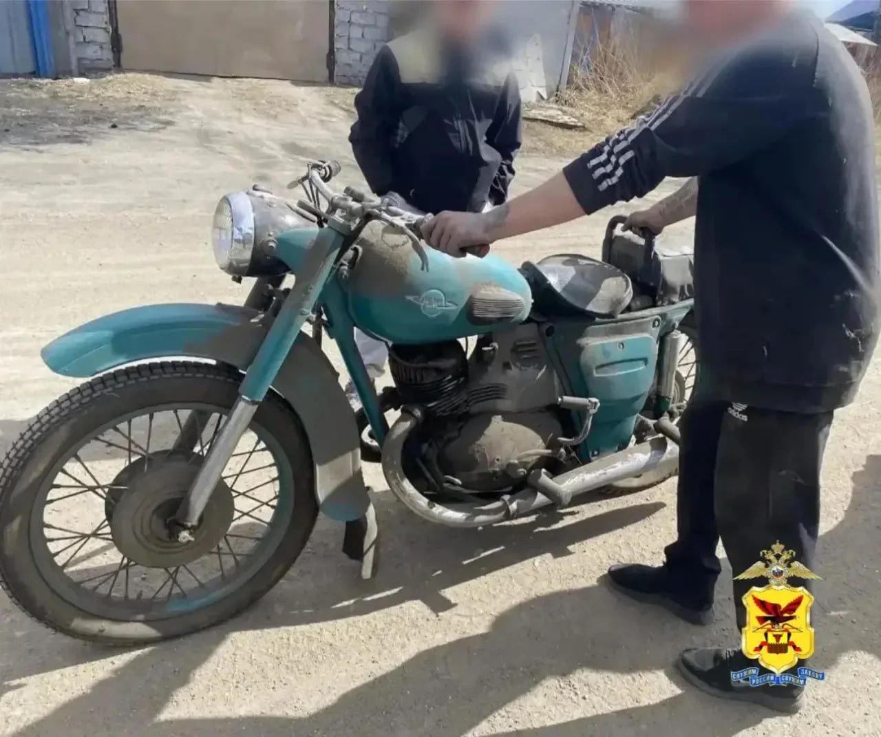 Мотоцикл пресс-служба полиции Забайкалья