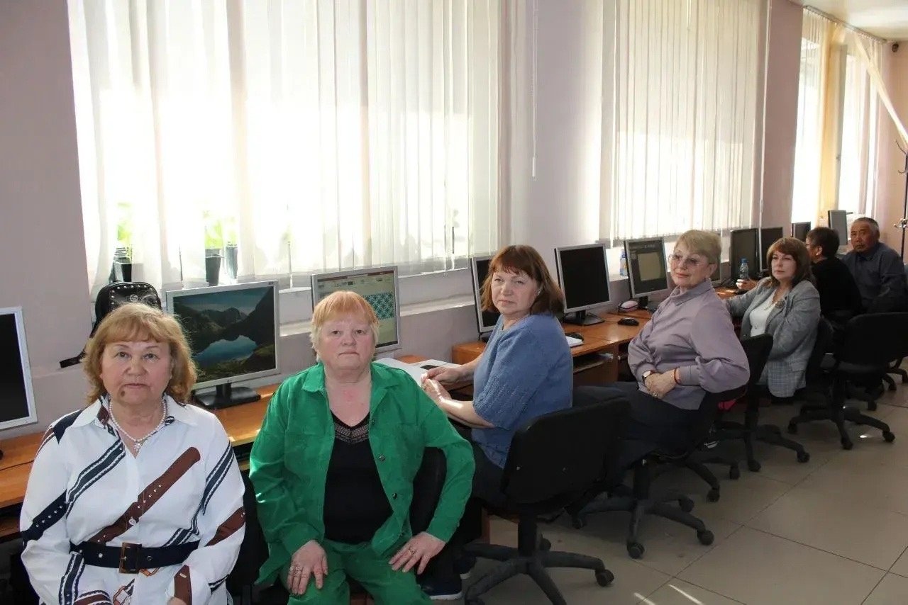 Старшее поколение освоило компьютерную грамотность в Читинском округе Правительство Забайкалья