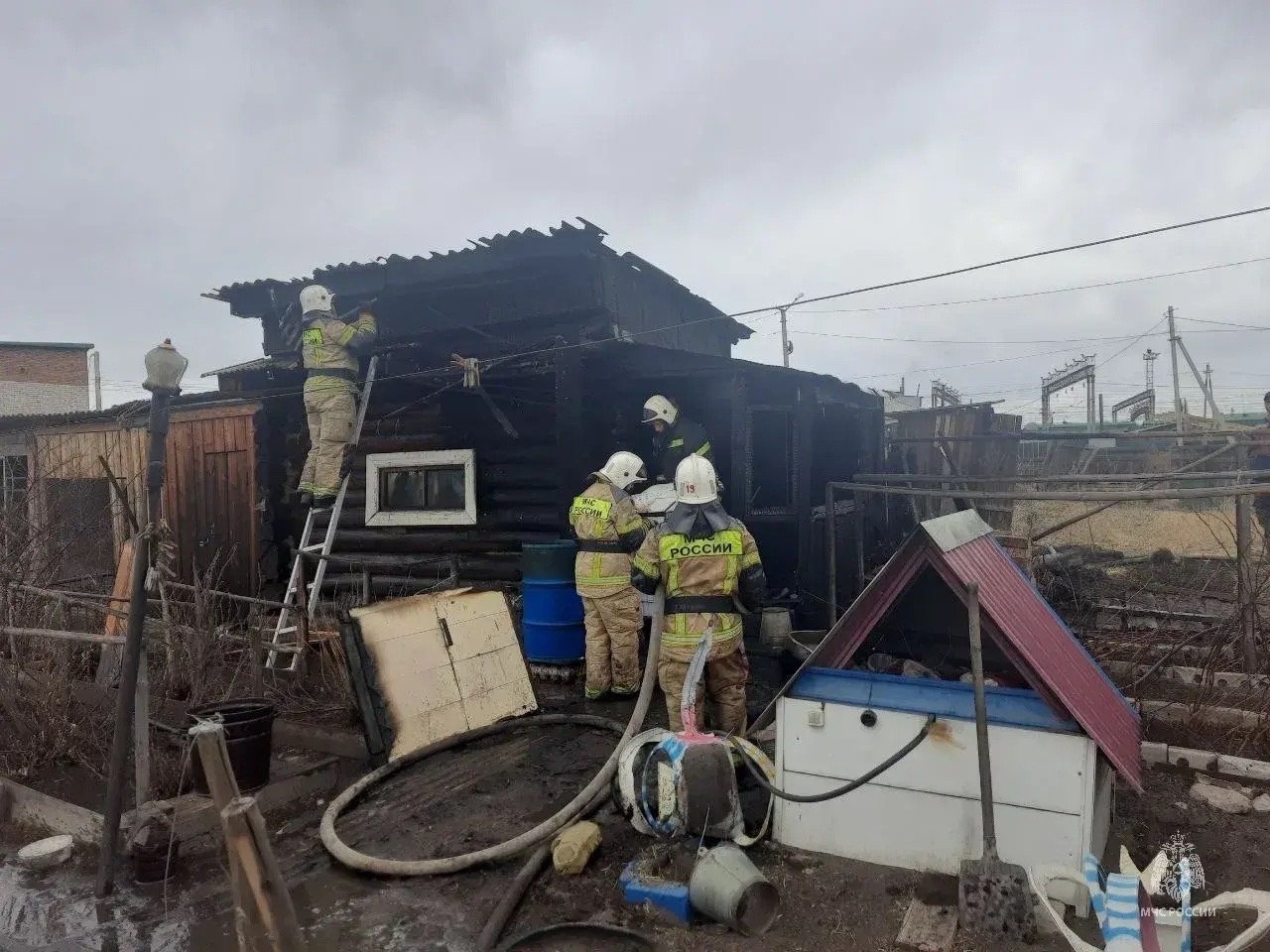 пожар МЧС Забайкалья