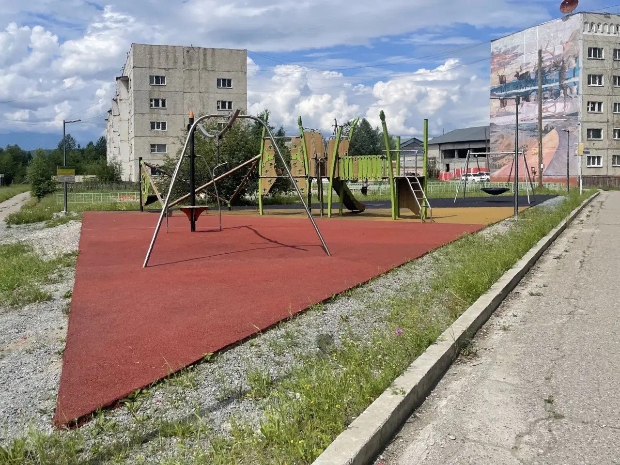 Детскую площадку отремонтировали после проверки прокуратуры в Новой Чаре прокуратура Забайкалья