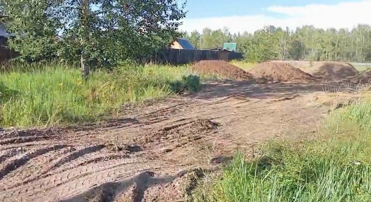 На реке Читинке восстанавливают защитную насыпь после паводка Миприроды Забайкалья