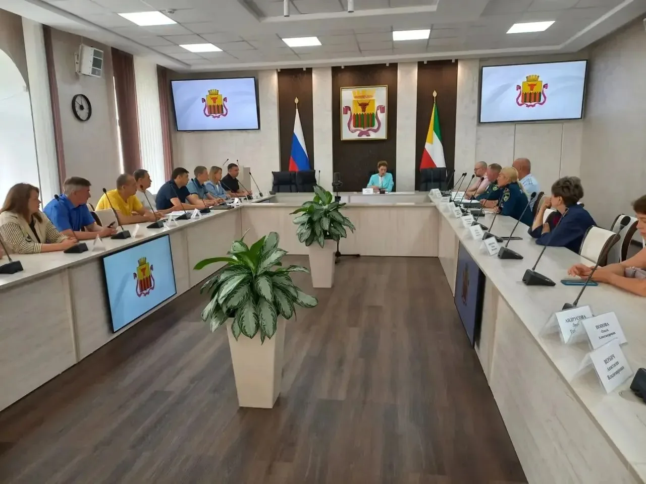 Заседание КЧС из канала МАХ (12+) Инны Щегловой