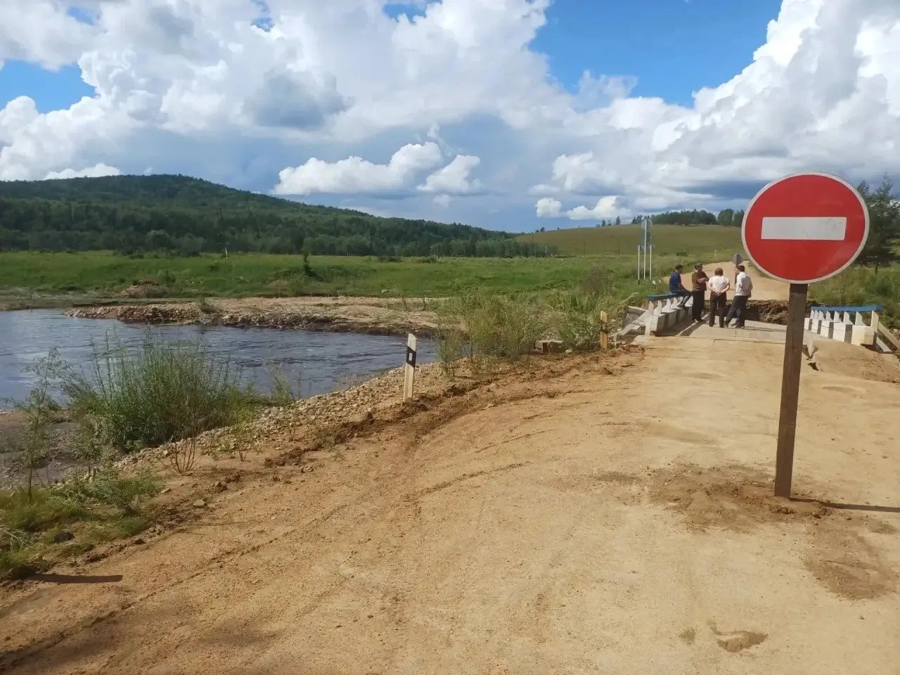 Дорожники восстановили движение на трассе &quotЧернышевск-Букачача&quot после паводка пресс-служба Минтранса Забайкалья
