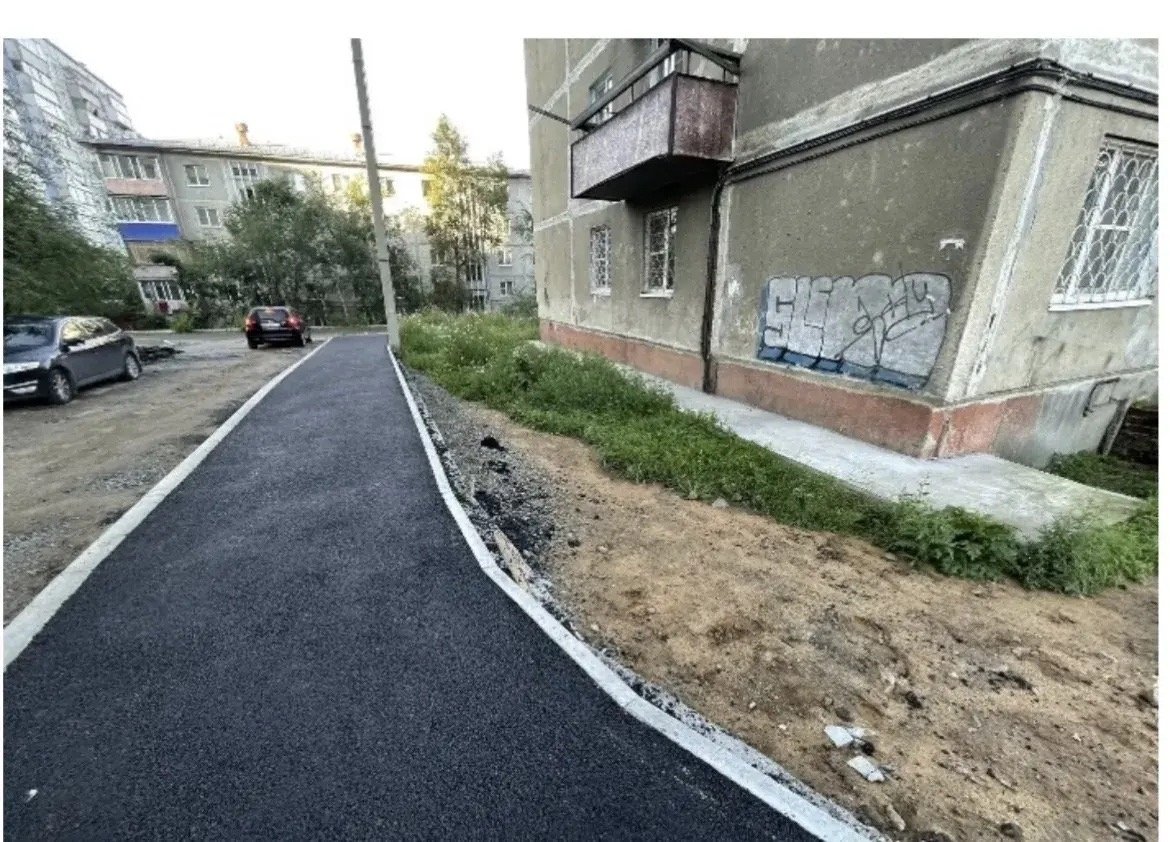 Пять дворов благоустраивают в Чите по нацпроекту Мэрия Читы