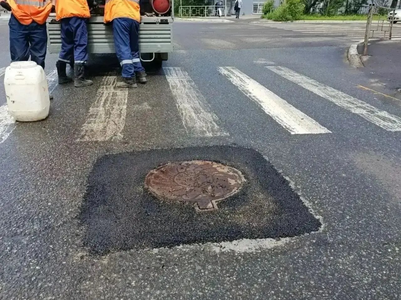 Участок дороги отремонтировали после жалобы жительницы прокурору в Чите прокуратура Забайкалья