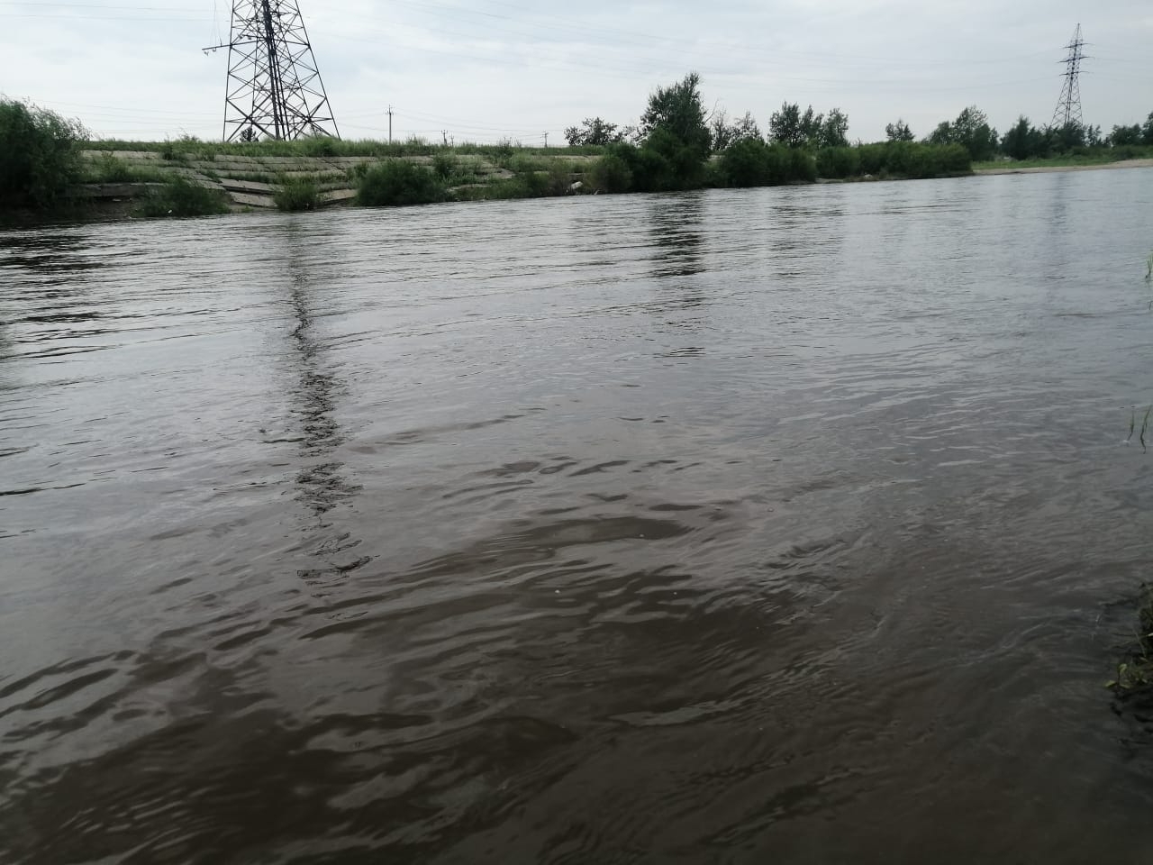Уровень воды в Амуре вырос у села Покровка в Забайкалье Надежда Лозовская, ИА ChitaMedia