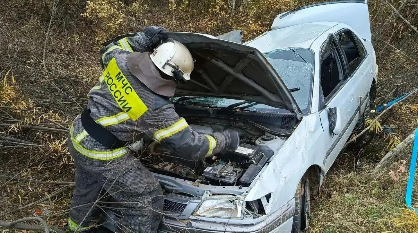 Место аварии ГУ МЧС по Забайкалью