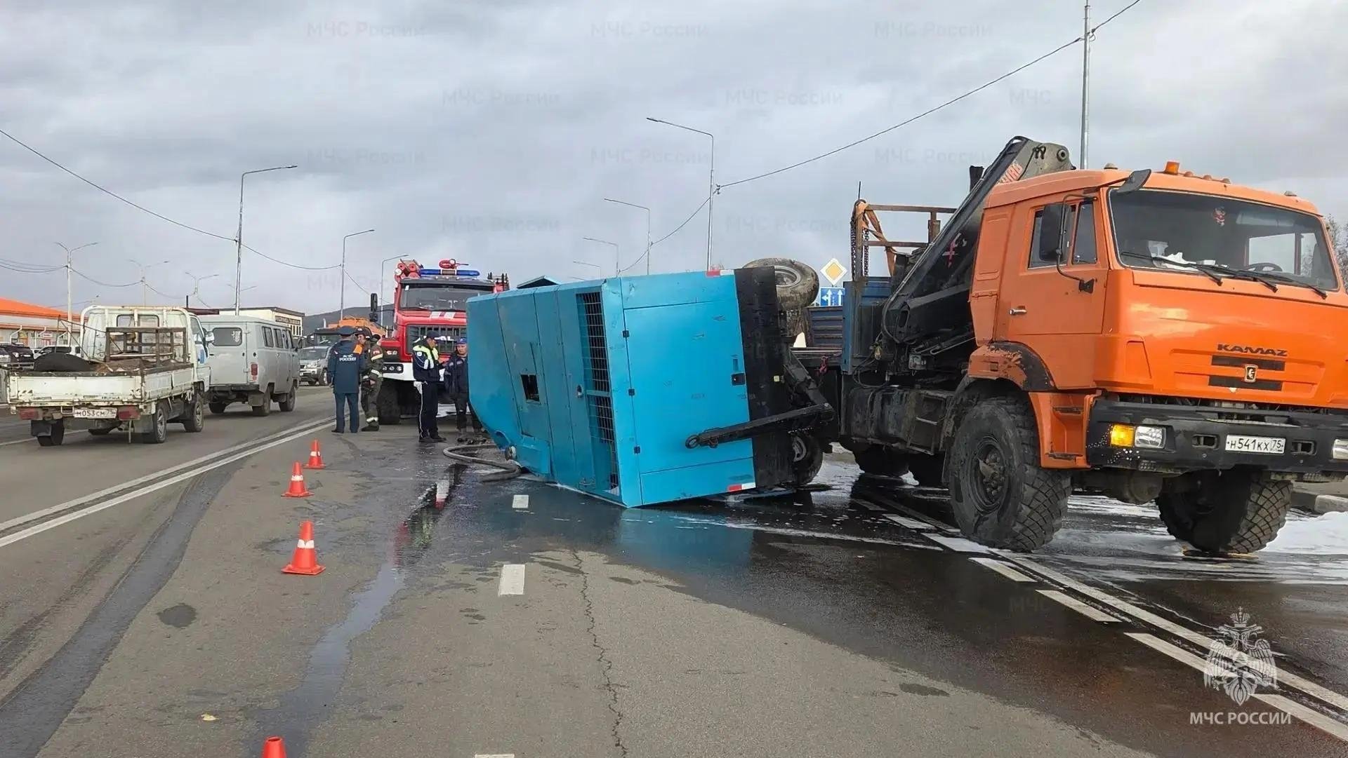 ДТП пресс-службы ГУ МЧС по Забайкалью
