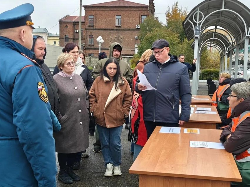 Учения пресс-службы министерства лесного хозяйства и пожарной безопасности Забайкальского края