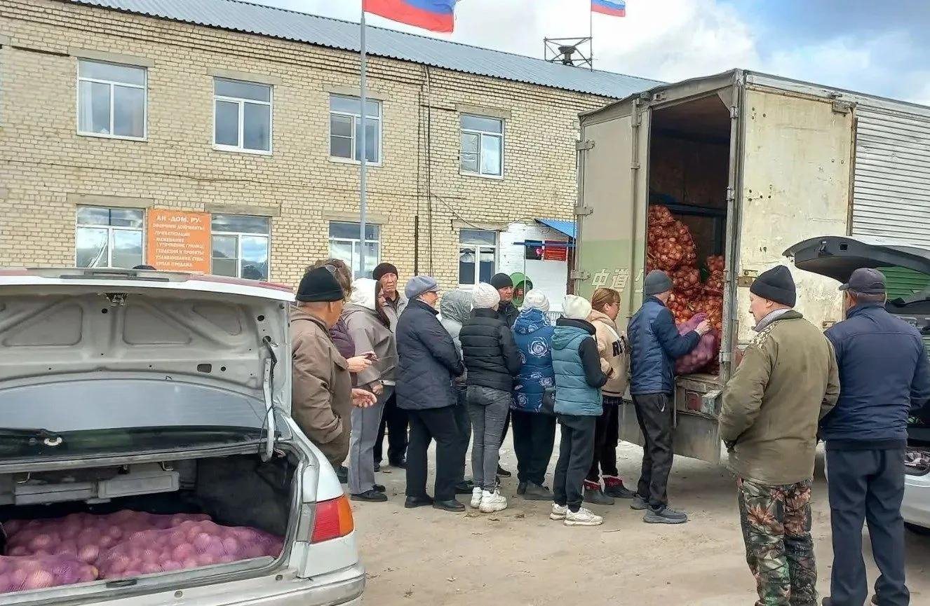 Получение овощных наборов пресс-службы Минсельхоза Забайкалья